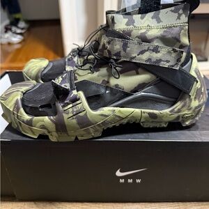 Nike MMW Green and Black Tactical Sneakers